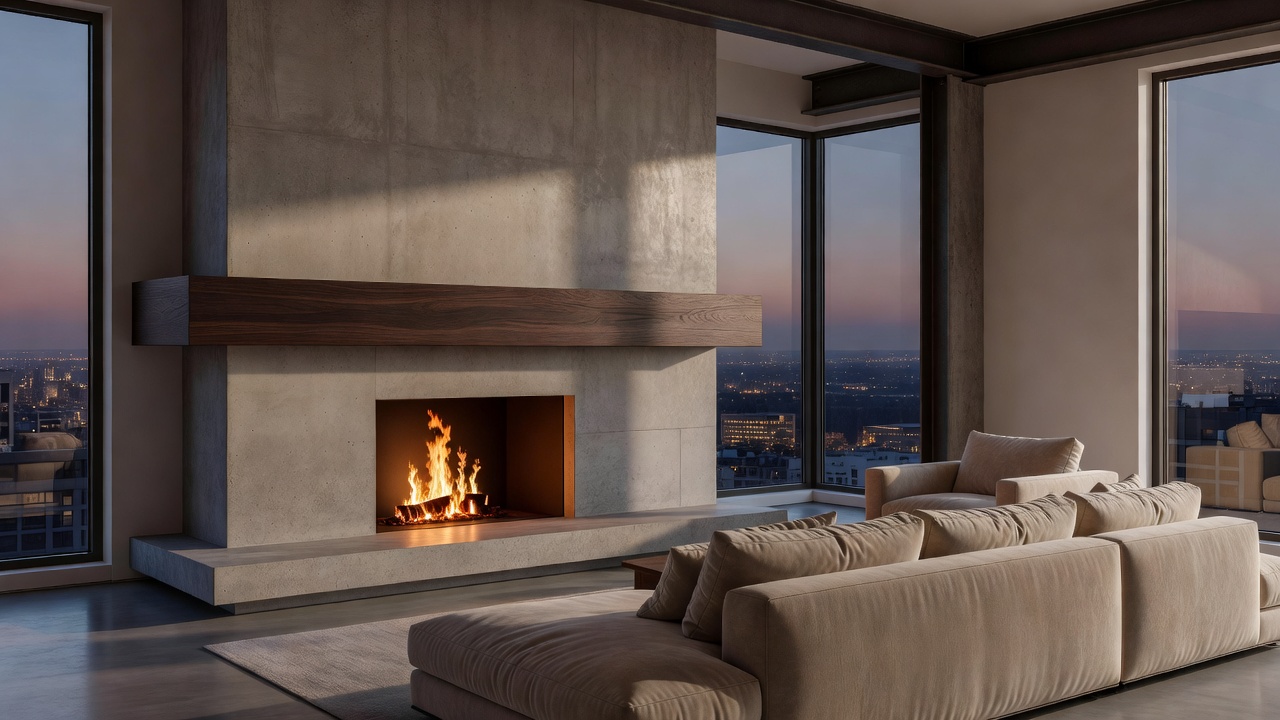 Concrete Hearth