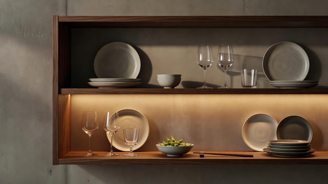Open Shelving Kitchen